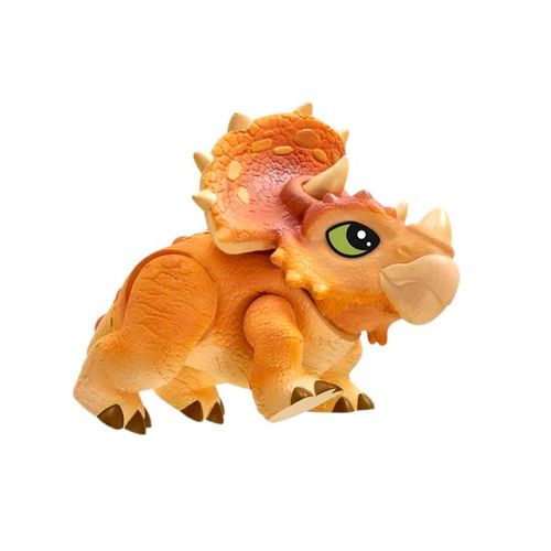 Figura Articulada Jurassic World - Baby Triceratops - 20cm - Pupee