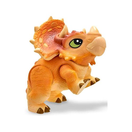 Figura Articulada Jurassic World - Baby Triceratops - 20cm - Pupee