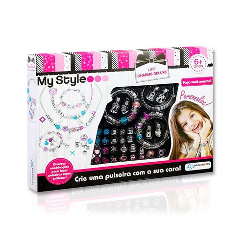 Kit de Pulseiras - My Style - Life Charms Deluxe - Multikids