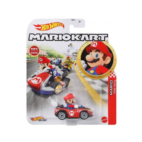 Carrinho Hot Wheels - Mario - Mario Kart - Wild Wing - 1:64 - Mattel
