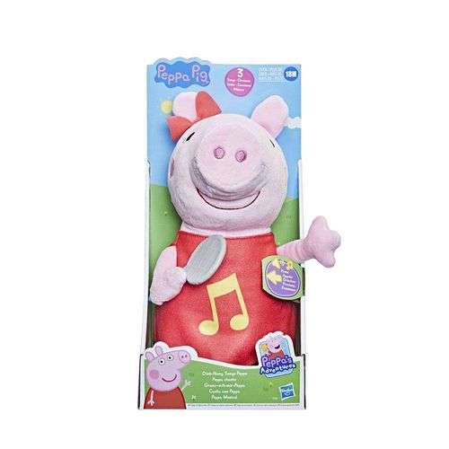 Pelúcia Musical Peppa Pig - 25 cm - Hasbro