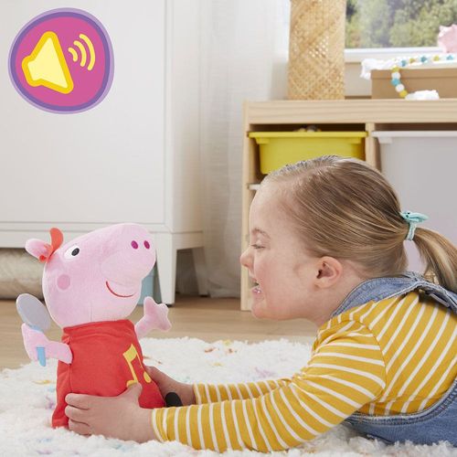 Pelúcia Musical Peppa Pig - 25 cm - Hasbro