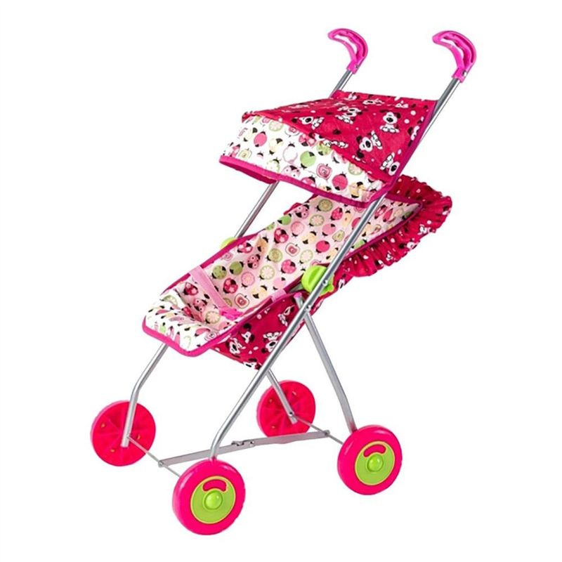 0001000400001-Carrinho-de-Boneca-Infantil-Luxo-II-Estampas-Sortidas-Oliveira-Brinquedos