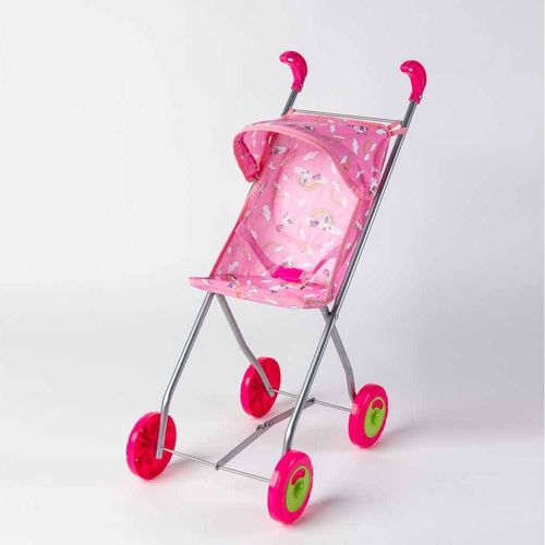 Carrinho de Boneca Infantil - Luxo I - Estampas Sortidas - Oliveira Brinquedos