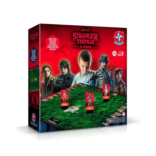 Jogo de Tabuleiro - Stranger Things - Estrela