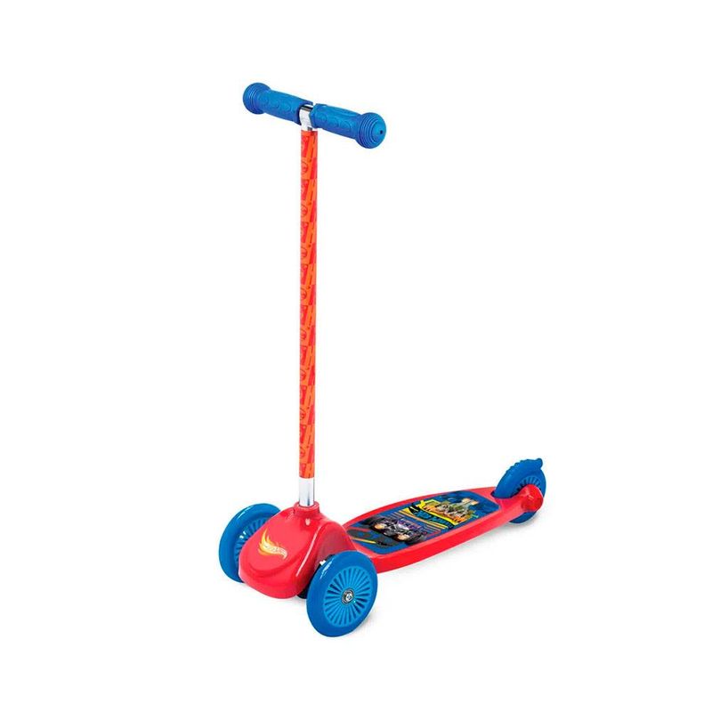 F0055-1-Patinete-Infantil-com-3-Rodas-Hot-Wheels-Tri-Wheels-Fun-1