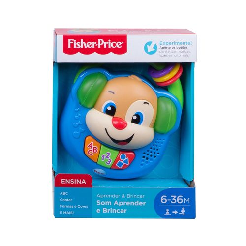 Brinquedo Musical - Aprender e Brincar - Cachorrinho - Fisher-Price