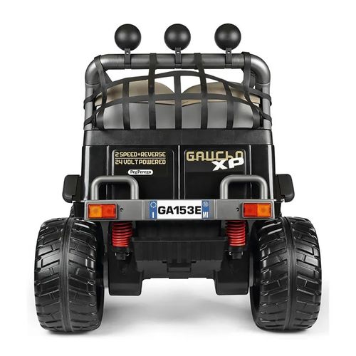 Mini Veículo Elétrico Gaucho-XP - 24V  -  Preto - Peg-Pérego