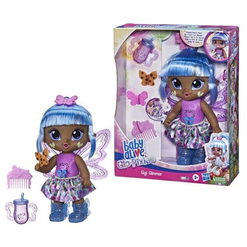 Boneca Baby Alive Glo Pixies - Gigi Glimmer - Hasbro