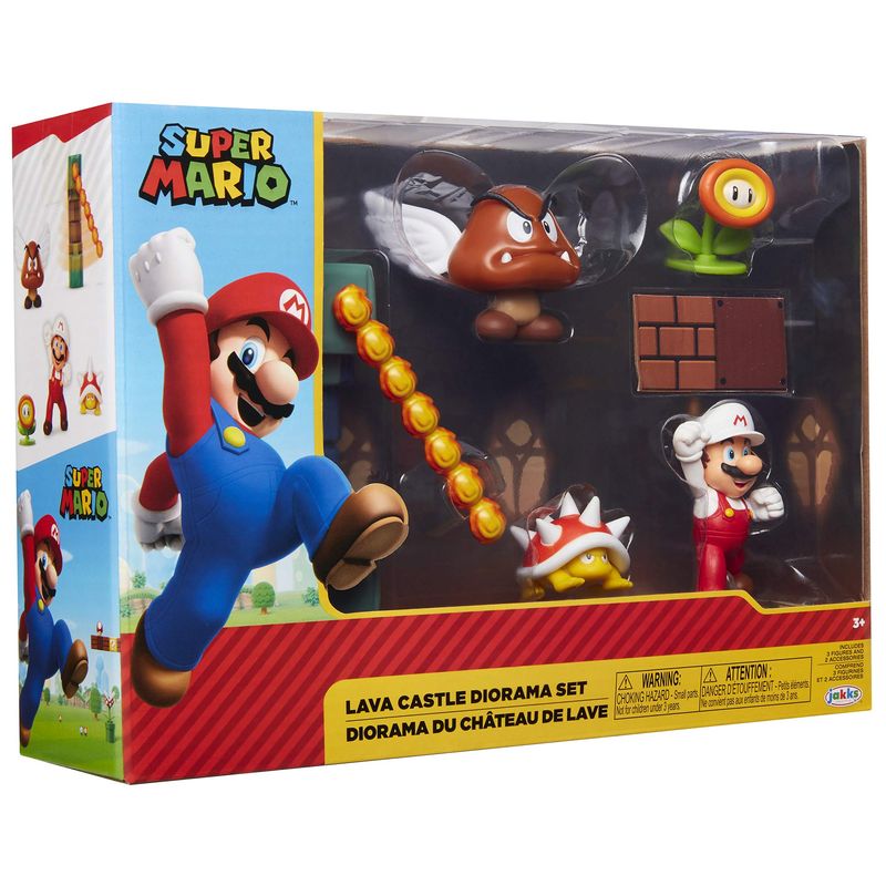 Conjunto-de-Mini-Figuras---Super-Mario---Lavacastle-Diorama---Candide--8-