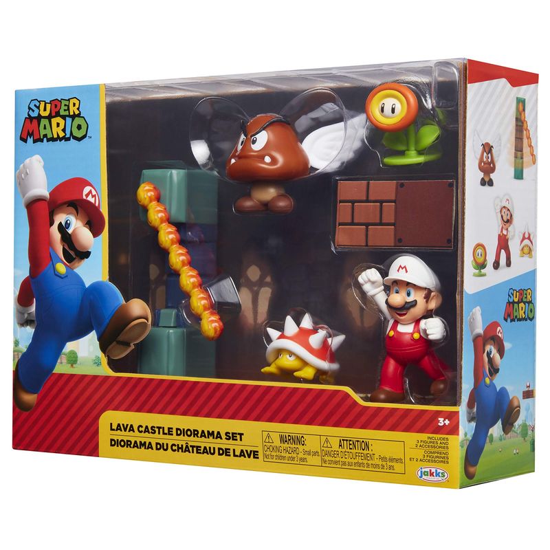 Conjunto-de-Mini-Figuras---Super-Mario---Lavacastle-Diorama---Candide--9-