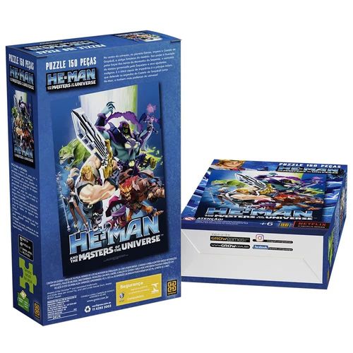 Quebra-Cabeça - He-Man - 150 Peças - Grow