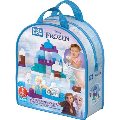 Blocos de Montar Mega Bloks  - Frozen - Sacola De Blocos com 60 Peças - Mattel