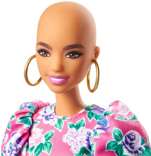Boneca Barbie Fashionista com Estojo - Careca - 150 - Mattel
