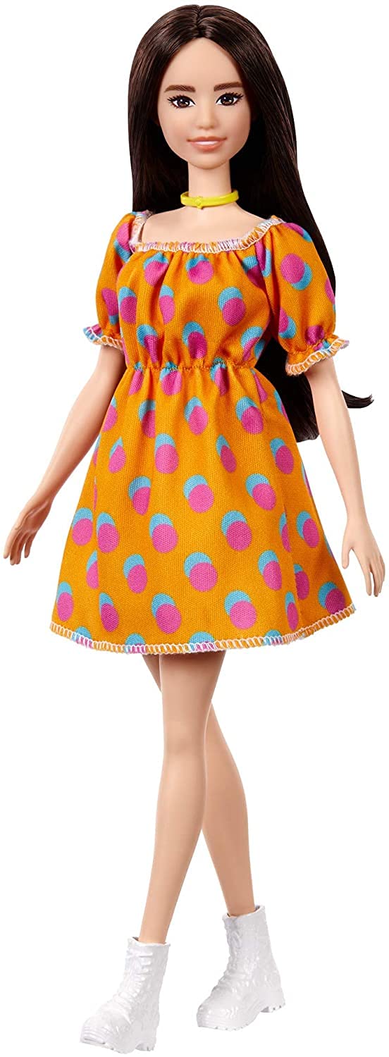 Boneca-Barbie-Fashionista-com-Estojo---Vestido-Laranja---160---Mattel--5-