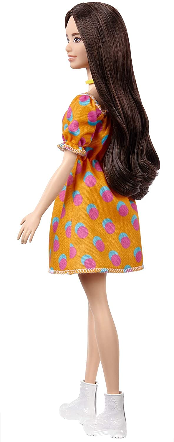 Boneca-Barbie-Fashionista-com-Estojo---Vestido-Laranja---160---Mattel--6-