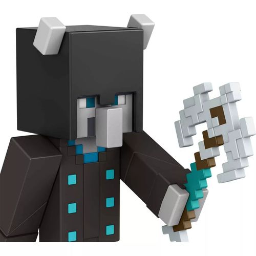 Figura Articulada - Minecraft - Dungeons - Vindicador Com Armadura - Mattel