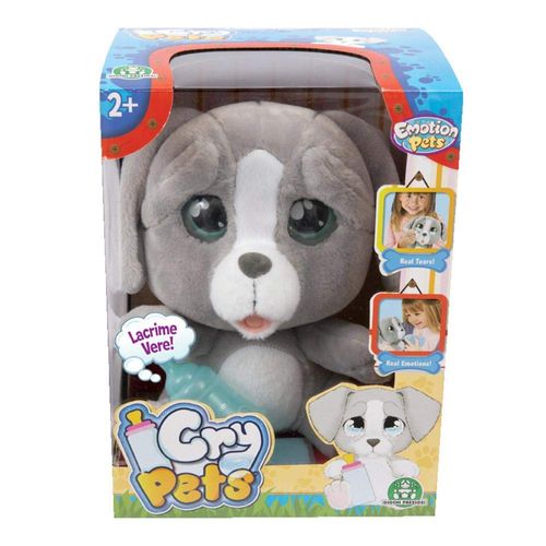 Pelúcia Cry Pets - Cachorro com Mamadeira - Multikids