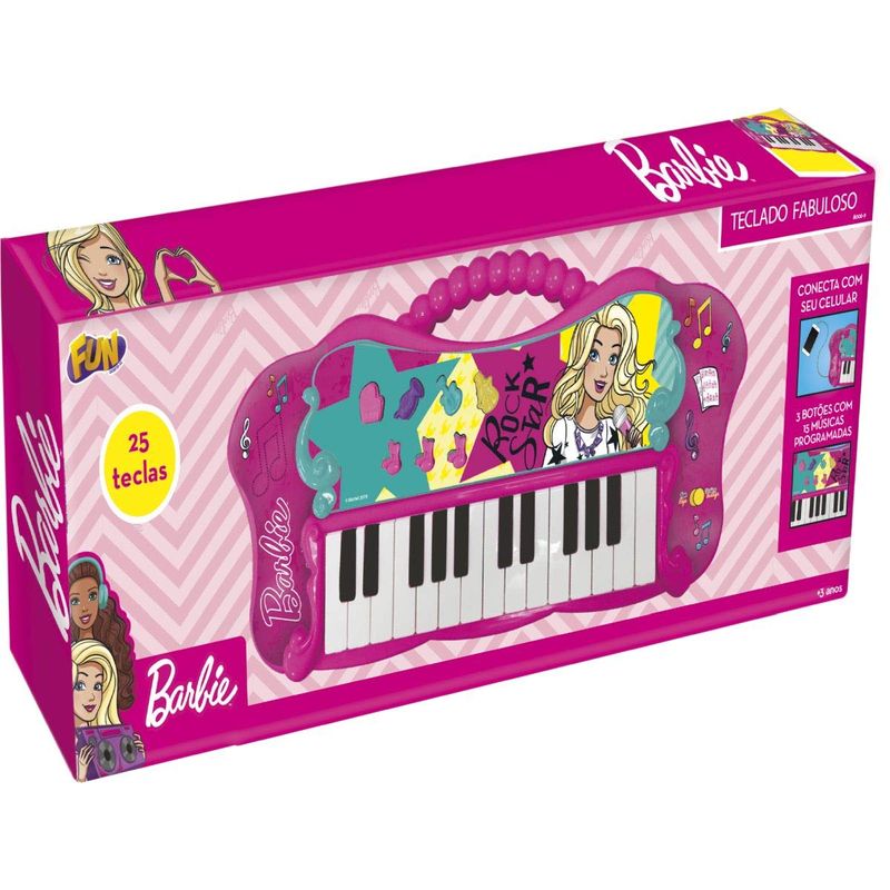 Teclado-Musical-com-MP3-Player---Barbie---Teclado-Fabuloso---Fun--3-