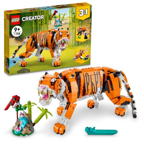 LEGO Creator 3 em 1 - Tigre Majestoso - 31129