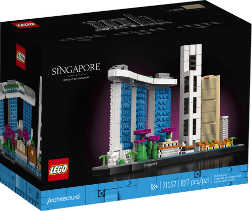 LEGO Architecture - Singapura - 827 Peças - 21057