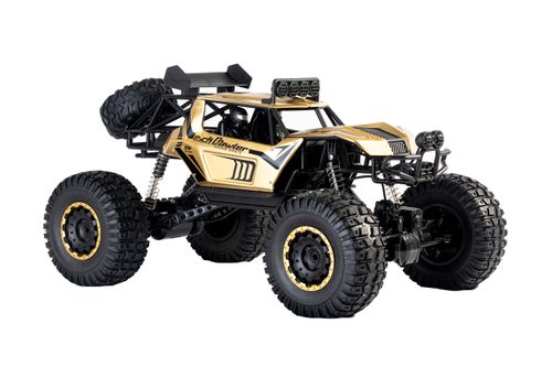 Carro de Controle Remoto - Speed Monster 4x4 Off-Road - Dourado - Zebra Zebrou