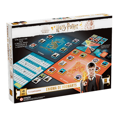 Jogo Enigma de Hogwarts - Harry Potter - Grow