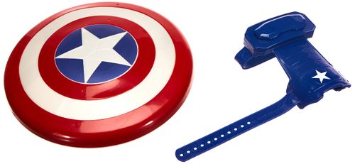 Luva e Escudo Magnéticos Capitão América - Avengers - Marvel - Hasbro