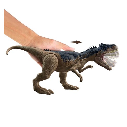 Figura Articulada com Som - Jurassic World - Allosaurus - Dino Escape - Mattel