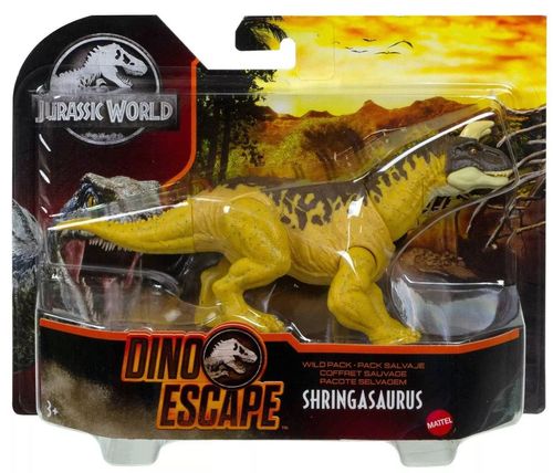 Mini Figura Articulada  - Jurassic World - Shringasaurus - Dino Escape - Mattel