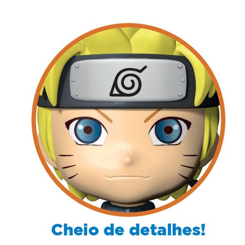 Boneco Naruto Uzumaki - Chibi - 14 cm - Elka