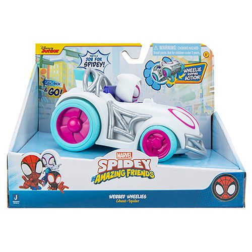 Carrinho de Fricção - Spidey and His Amazing Friends - Ghost Spider - Sunny