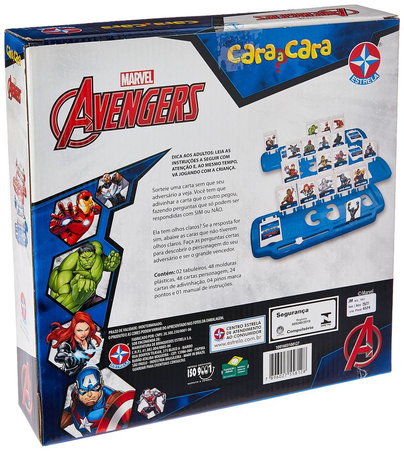 Jogo-Cara-a-Cara-Avengers---Estrela-9