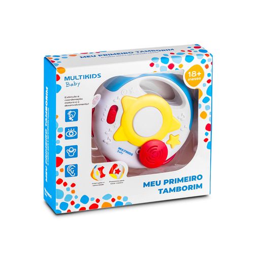 Brinquedo Musical - Meu Primeiro Tamborim - Multikids