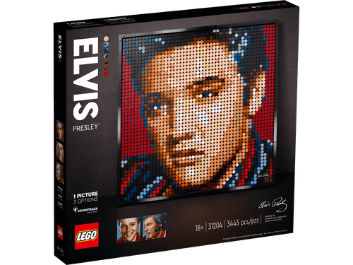 LEGO Art - Elvis Presley - O Rei - 3445 Peças - 31204