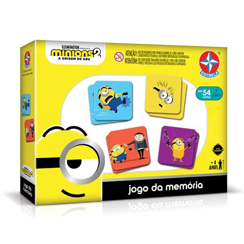 Jogo da Memória - Minions - Estrela