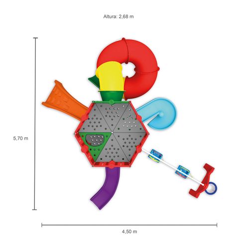 Playground Infantil - Polyplay Atlas - Xalingo