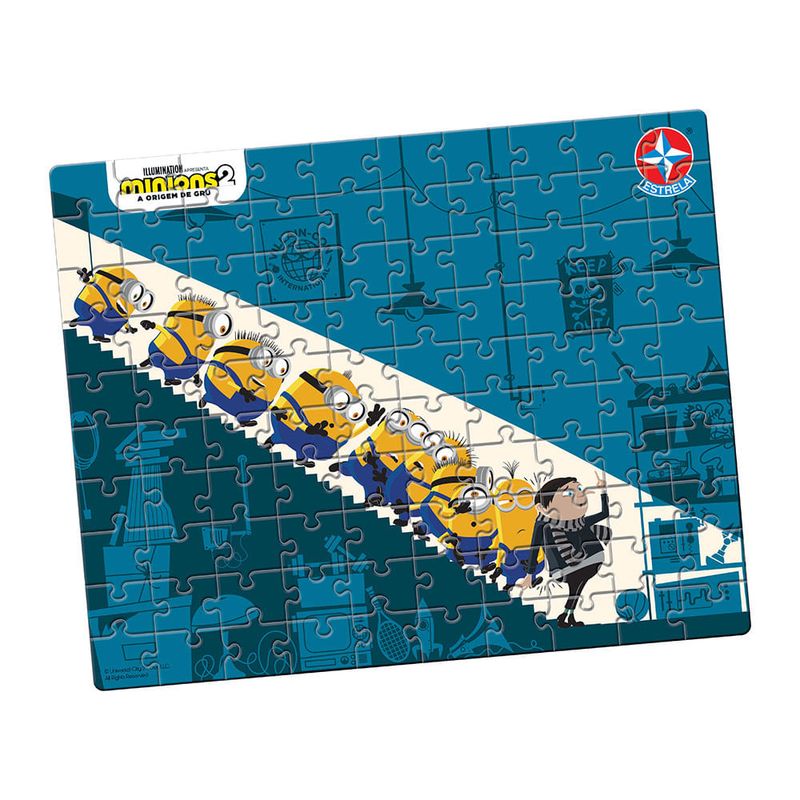 Quebra-Cabeca---Minions---100-pecas---Estrela-2