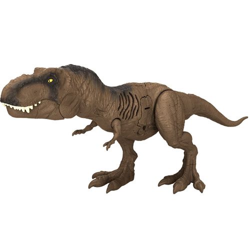 Dinossauro Articulado com Som - Tiranossauro Rex - Sound Surge - Jurassic World Dominion - 30 cm - Mattel