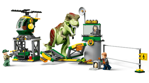 LEGO Jurassic World - Fuga de Dinossauro T. rex - 140 Peças - 76944