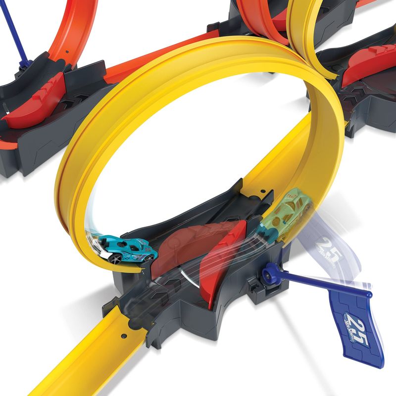 Pista-Hot-Wheels-com-Carrinho---Action---Corrida-Multiloop---Mattel-4
