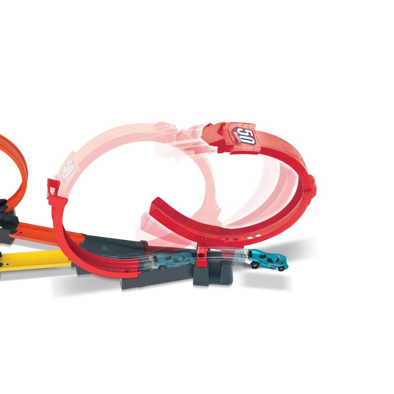 Pista-Hot-Wheels-com-Carrinho---Action---Corrida-Multiloop---Mattel-5