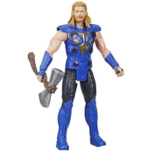 Figura Articulada - Thor - Thor Love and Thunder - Titan Hero Series - 30 cm - Hasbro