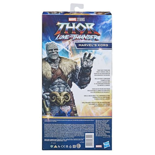 Figura Articulada - Korg - Thor Love and Thunder - Titan Hero Series - 30 cm - Hasbro