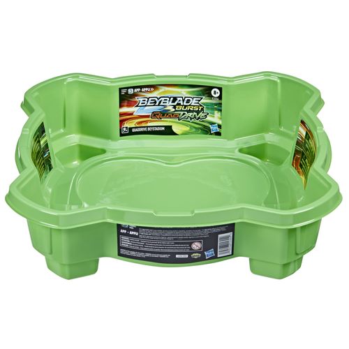 Arena de Batalha - BeyBlade Quad Drive Beystadium - Verde - Hasbro