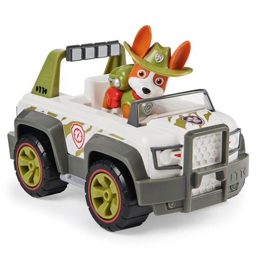 Veículo com Mini Figura - Patrulha Canina - Tracker - Jungle Cruiser - Sunny