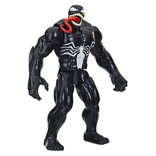 Figura Articulada - Venom - Spider-Man - Titan Hero Series - 30 cm - Hasbro