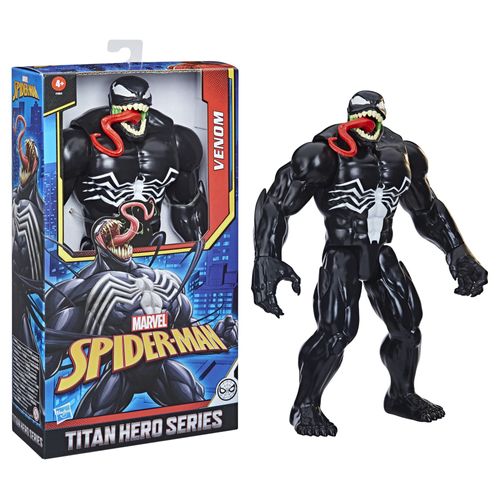 Figura Articulada - Venom - Spider-Man - Titan Hero Series - 30 CM - Hasbro