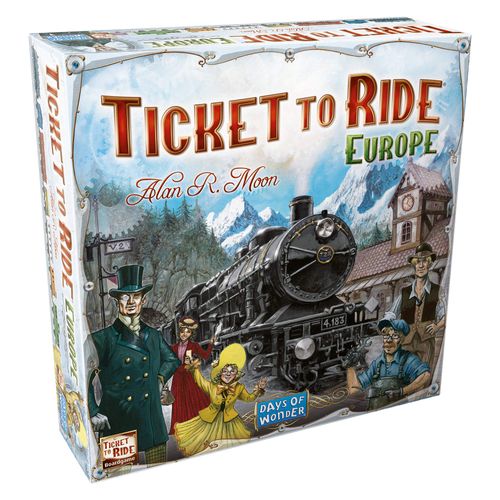 Jogo de Tabuleiro - Ticket to Ride: Europa - Galápagos