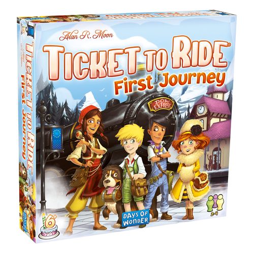 Jogo de Tabuleiro - Ticket to Ride: Primeira Viagem - Galápagos